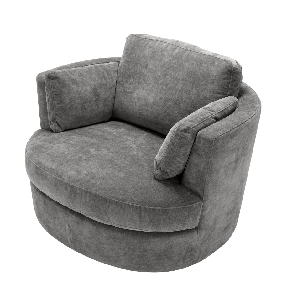 Photo Clarissa rotating chair (gray)
