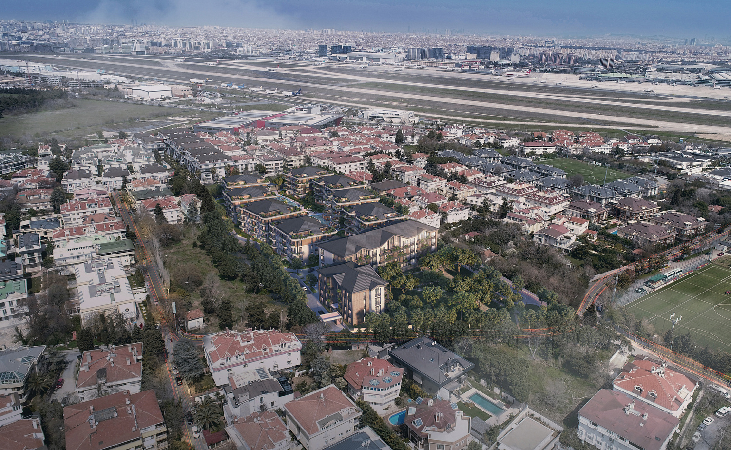 Luxury residential complex in the Floria area