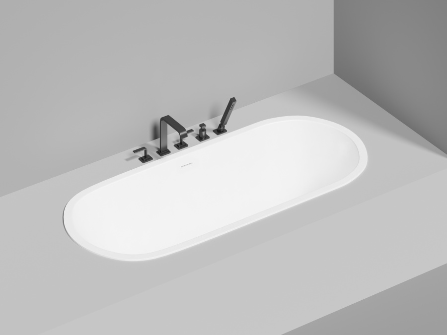 Photo A bath of artificial stone Salini Ornella 180x80 103521MF