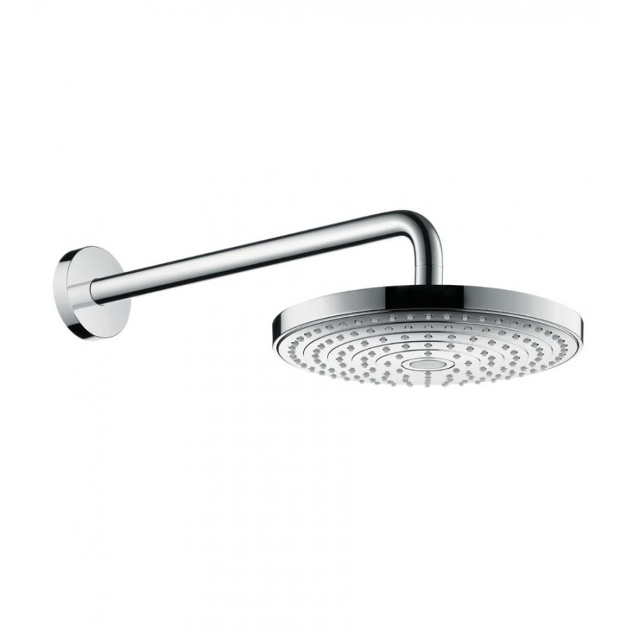 Photo overhead shower hansgrohe Raindance Select ES 26470000 24x24 cm, 2 jet mode, with chrome holder