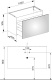 Photo Keuco Plan 100 sink cabinet 32972180000 cashmere