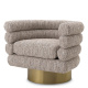 Photo Maguire rotating chair (gray-beige)