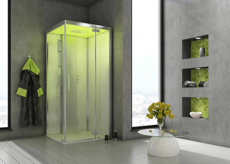 Photo Shower cabin Hoesch SensePerience 531111xA.010550 with steam function