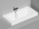 Photo Bath of artificial stone Salini Orlando 190x100 102014MF painting by RAL completely