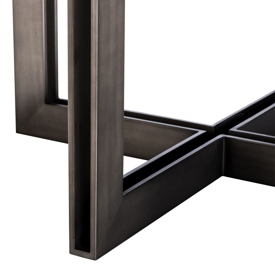 Photo MeLCHIOR OVAL dining table (Bronze)