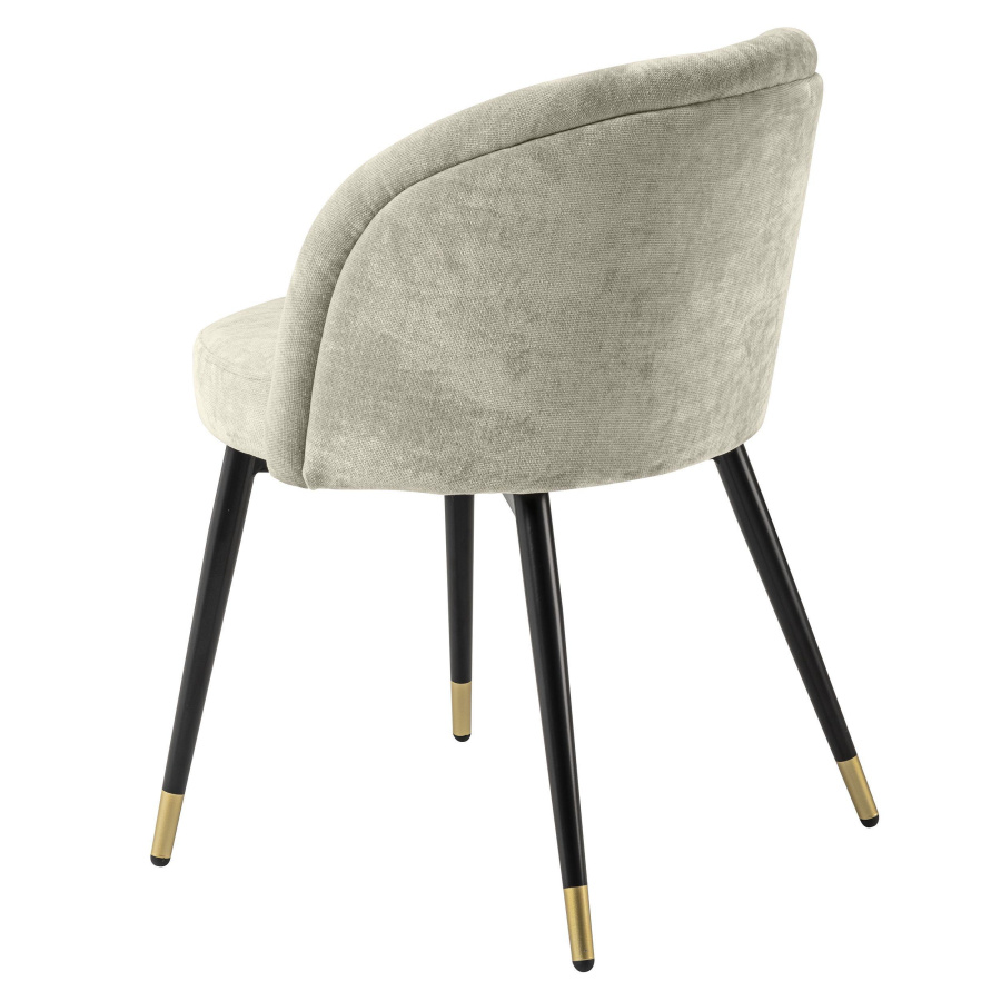 Photo A set of two Chloé dining chairs (beige)