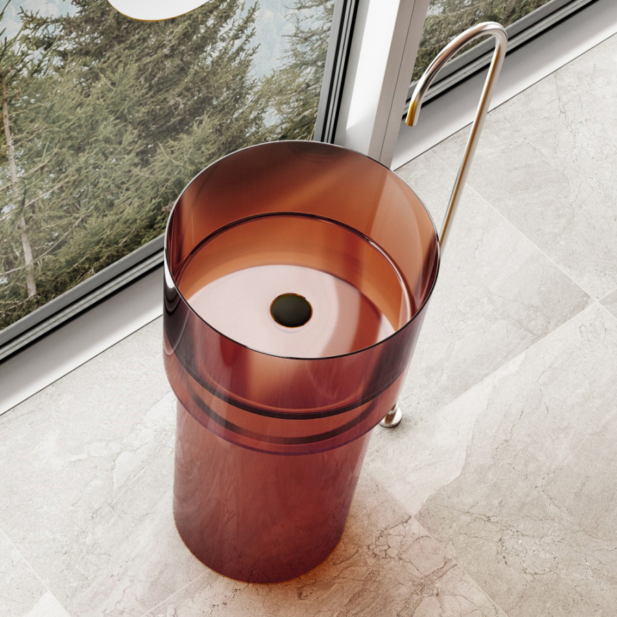 Photo Abber Kristall AT2701Opal-H sink red