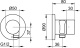 Photo Shut-off valve Keuco IXMO 59557370201 matte black