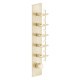 Photo Gessi Inciso shower mixer 58230#246 gold
