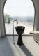 Photo Abber Kristall 45 AT2703Onyx-Black sink