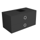 Photo Simas Henges 100 HEM02 nero matt black matte