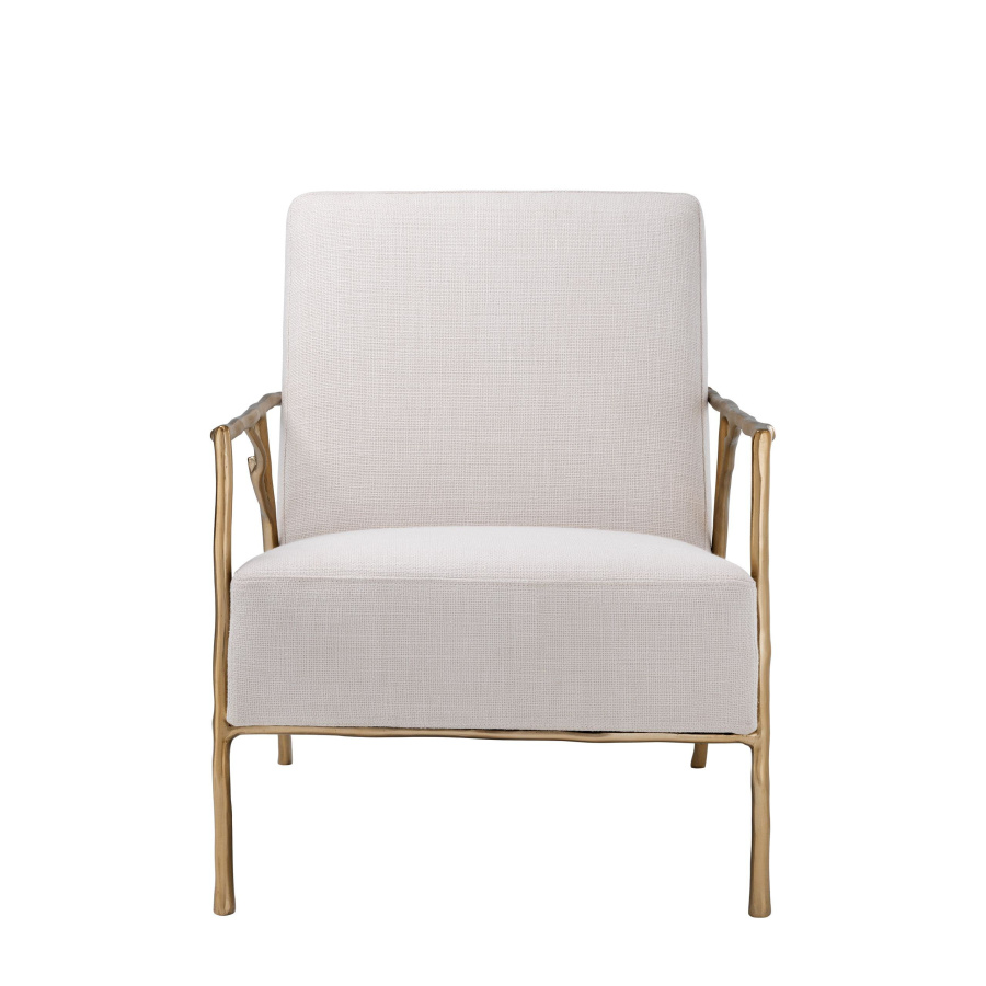 Photo Antico chair (sand, gold finish)