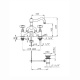 Photo Nicolazzi Dames Anglaises 1419DB18 bronze sink mixer