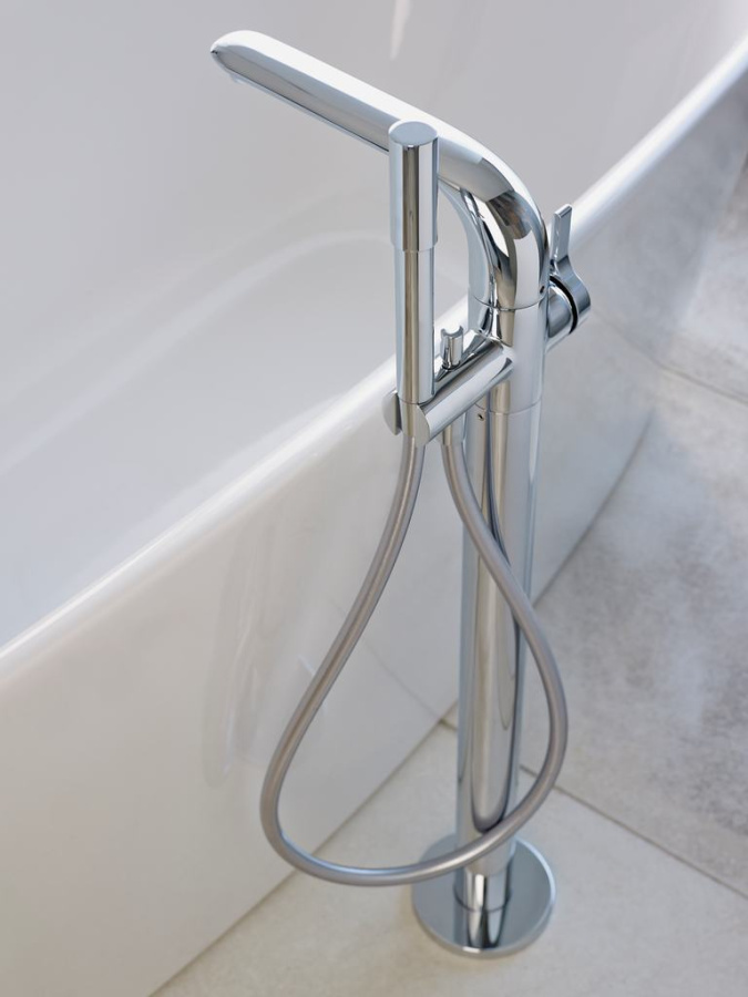 Photo Bath mixer Ideal Standard Melange A6120AA floor