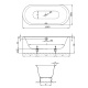 Photo Steel Bath Bette Lux Oval 180x80 3466-000PLUSAR