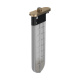Photo External mounting part of Hansgrohe sBox 28020140 grinded bronze