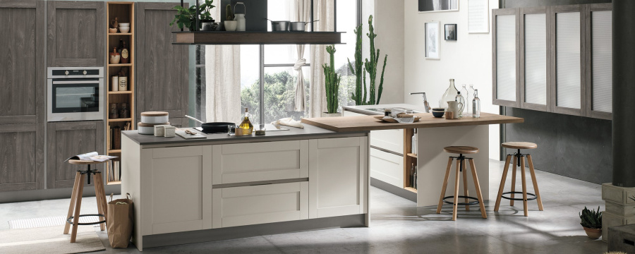 Photo Stosa City kitchen straight 360cm