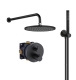Photo Shower kit 7 in 1 Kludi Nova Fonte 208313915 black matte