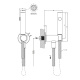 Photo Hygienic shower Gessi Inciso 58153#707 black