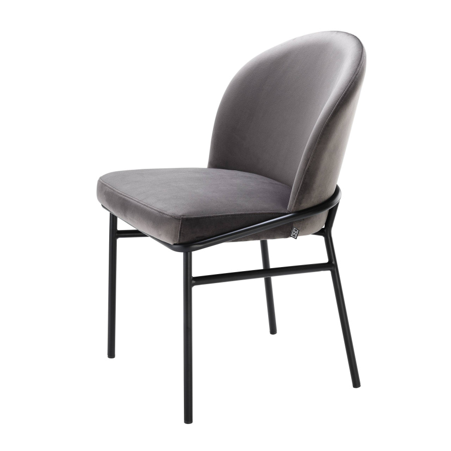 Photo A set of two Willis dining chairs (grey)