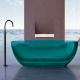 Photo Transparent bath Abber Kristall 170x75 AT9703Aquamarin Turquoise