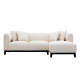 Photo Sofa Corso Lounge R (angular, white)
