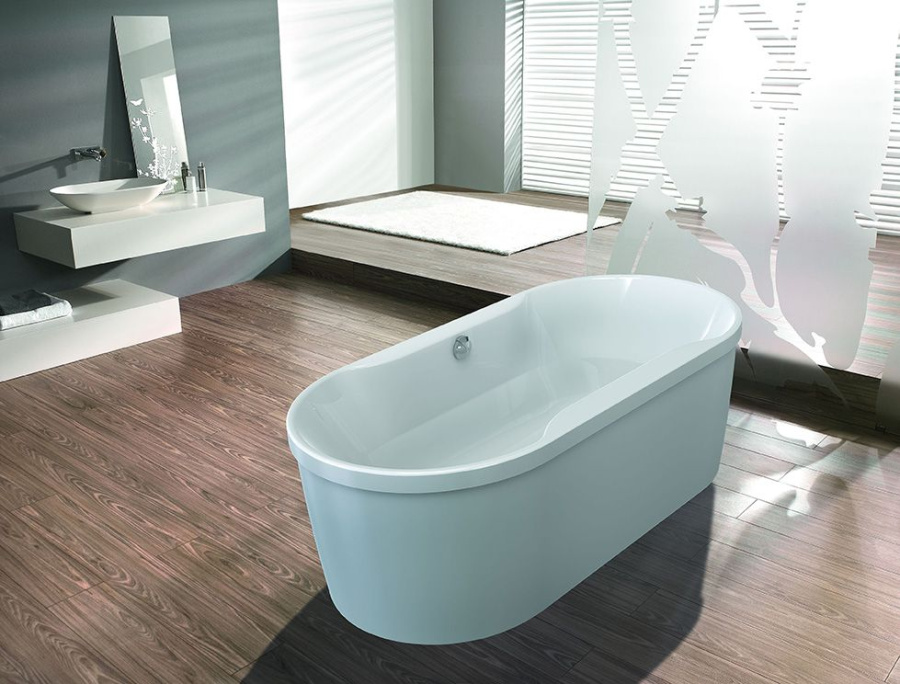 Photo Acrylic bath Hoesch Spectra length 180 cm 6465.010