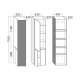 Photo Burgbad Yso 32 HSHA058 L K0374 left white matte