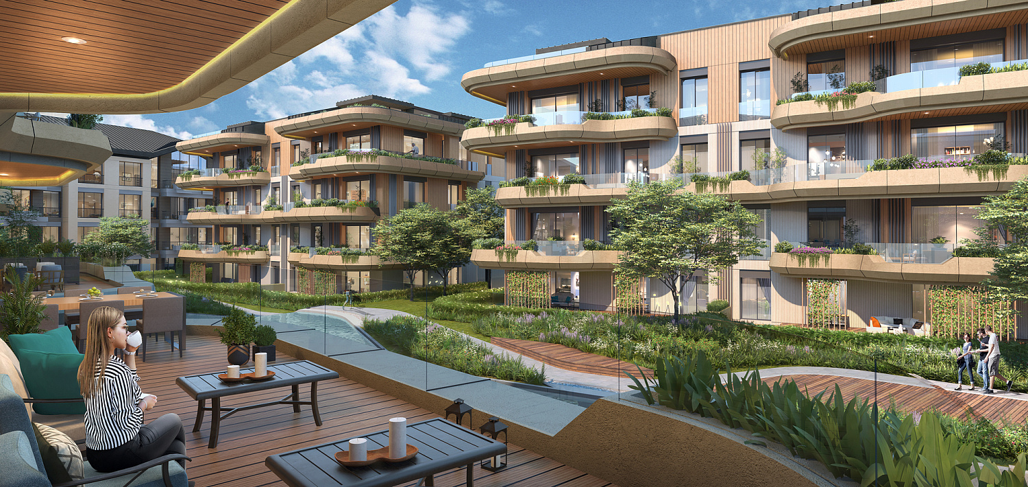 Luxury residential complex in the Floria area