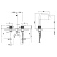 Photo Gessi sink mixer 316 54211 #239 stainless steel