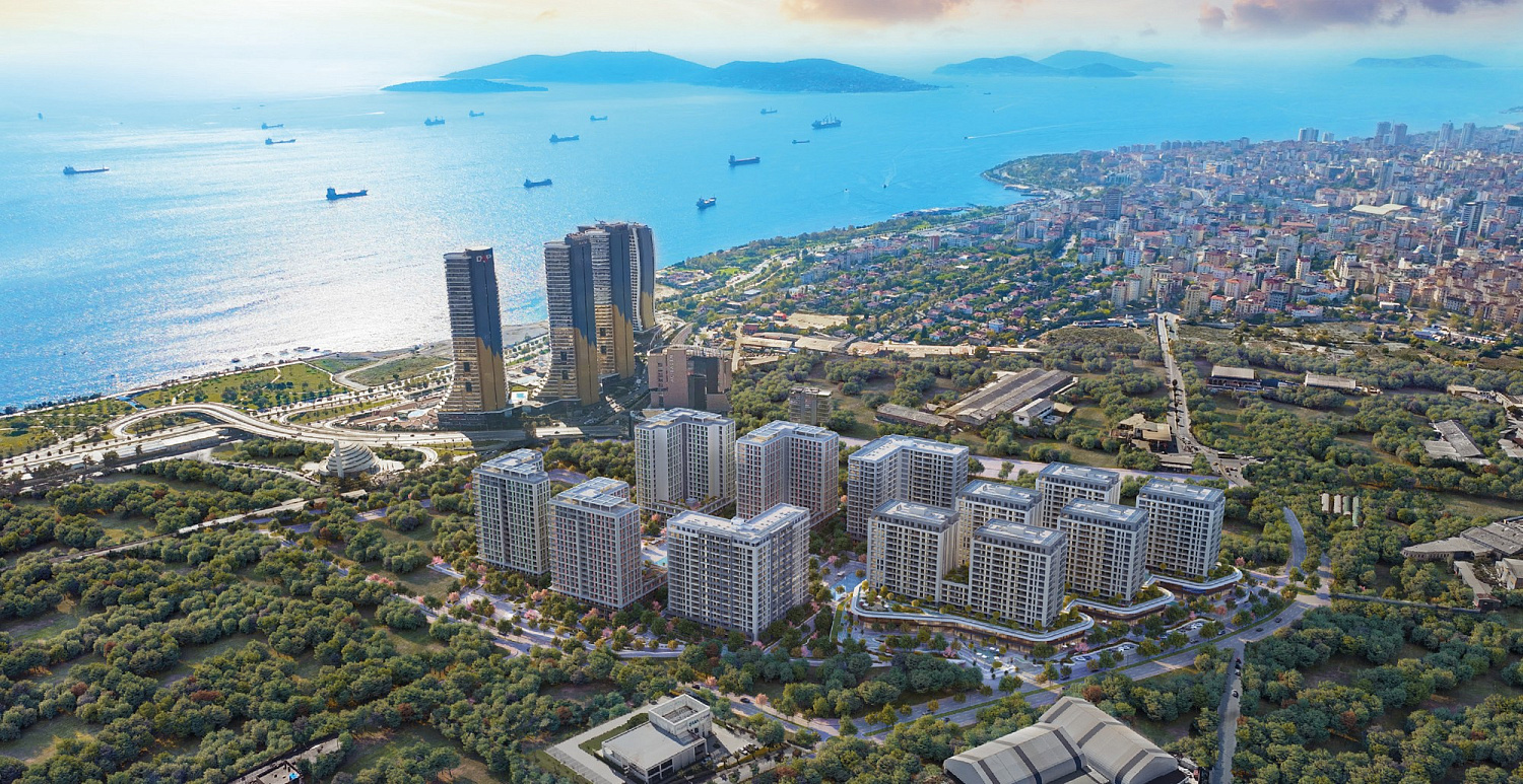 Residential project by the sea with a variety of housing formats