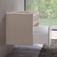 Photo Cube under the sink Keuco Stageline 80 32864180100 with backlit left cashmere