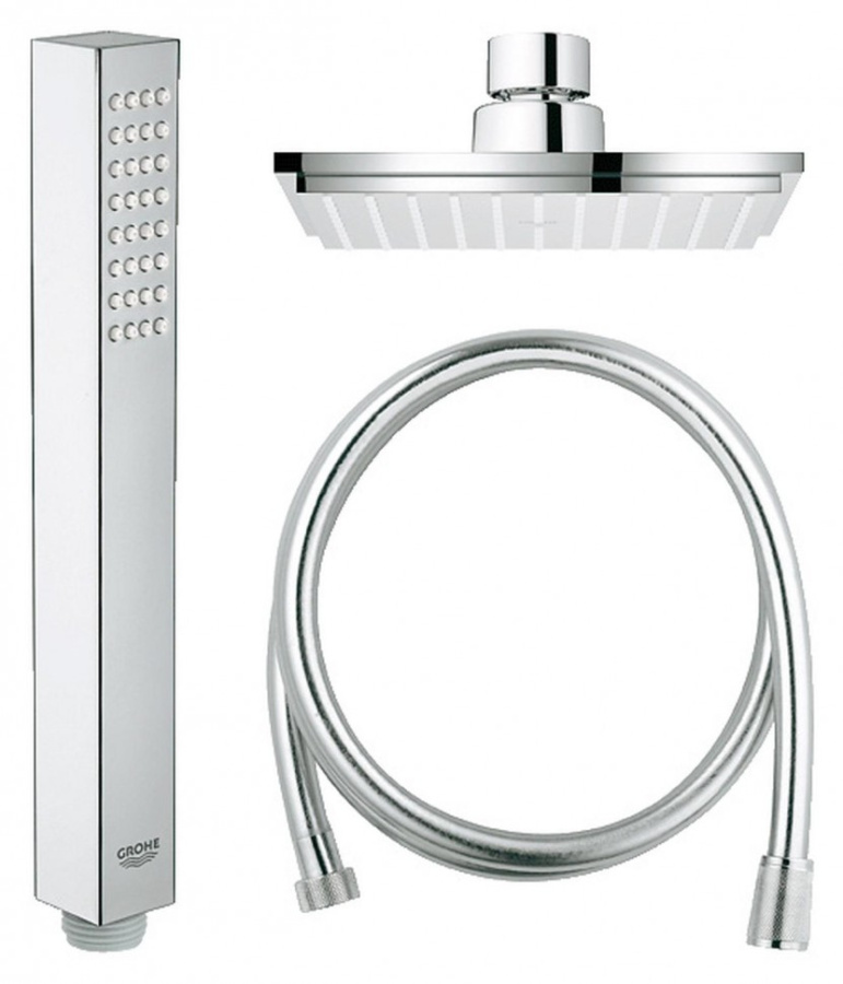 Photo Shower system with shower thermostat Grohe Euphoria Cube 27932000