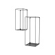 Photo Set of two Deco wall shelves