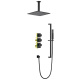 Photo Shower sets Timo Selene SX-2229/03SM black matte