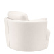 Photo Clarissa rotating chair (white)