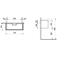 Photo Laufen New Classic sink cabinet 78 4.0604.2.085.631.1 white