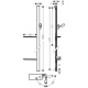 Photo Shower bar hansgrohe Unica E 27645000 150 cm with hose, chrome