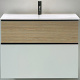 Photo Burgbad Fiumo 80 SFXN082F3956FOT45G0200C0001*1 white matte/cashmere oak