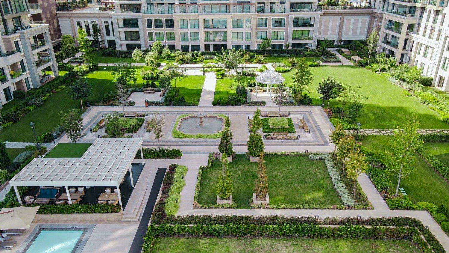 Elite residential complex with rich infrastructure