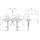Photo Gessi sink mixer 316 54012#239 stainless steel