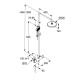 Photo Shower stand Kludi Dive 6807939-00 black matte