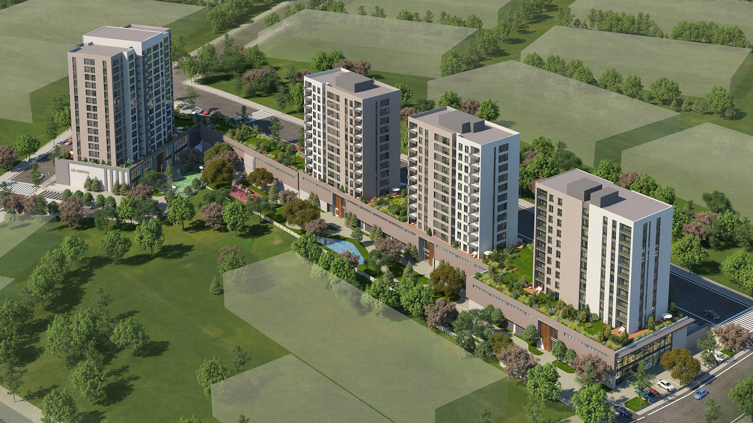 Residential complex in Topkapi