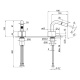 Photo Mixer for bidet Fantini AF/21 27 P6 A508WF gold