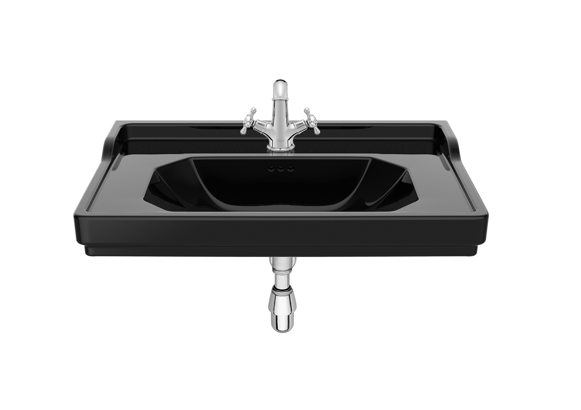 Photo Roca Carmen 3270A0560 80x50, 1 hole, black
