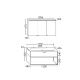 Photo Burgbad Vry 123 SGUK123 F6020 C0001 City Oak/Black