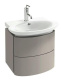 Photo Bathroom under the sink 50 cm Jacob Delafon Presquile EB1102-N21 gray titanium varnish