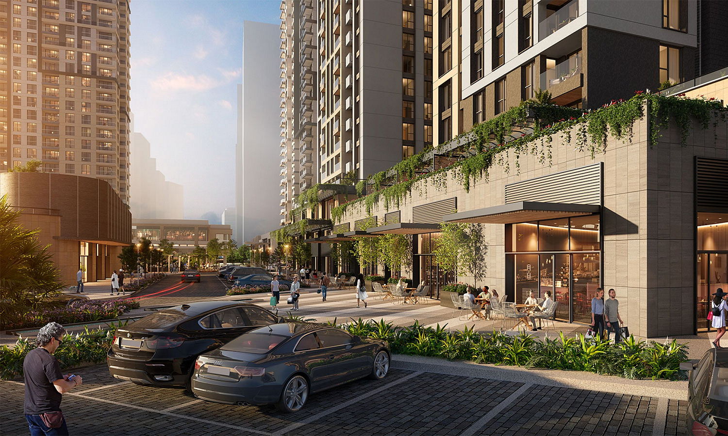 Urban Oasis with Infrastructure for Active Living
