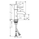 Photo Sink mixer Axor Uno 38021820 grinded nickel