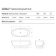 Photo Dea Design Nature 170x80x55 DD8647 1700 R4 smoky black